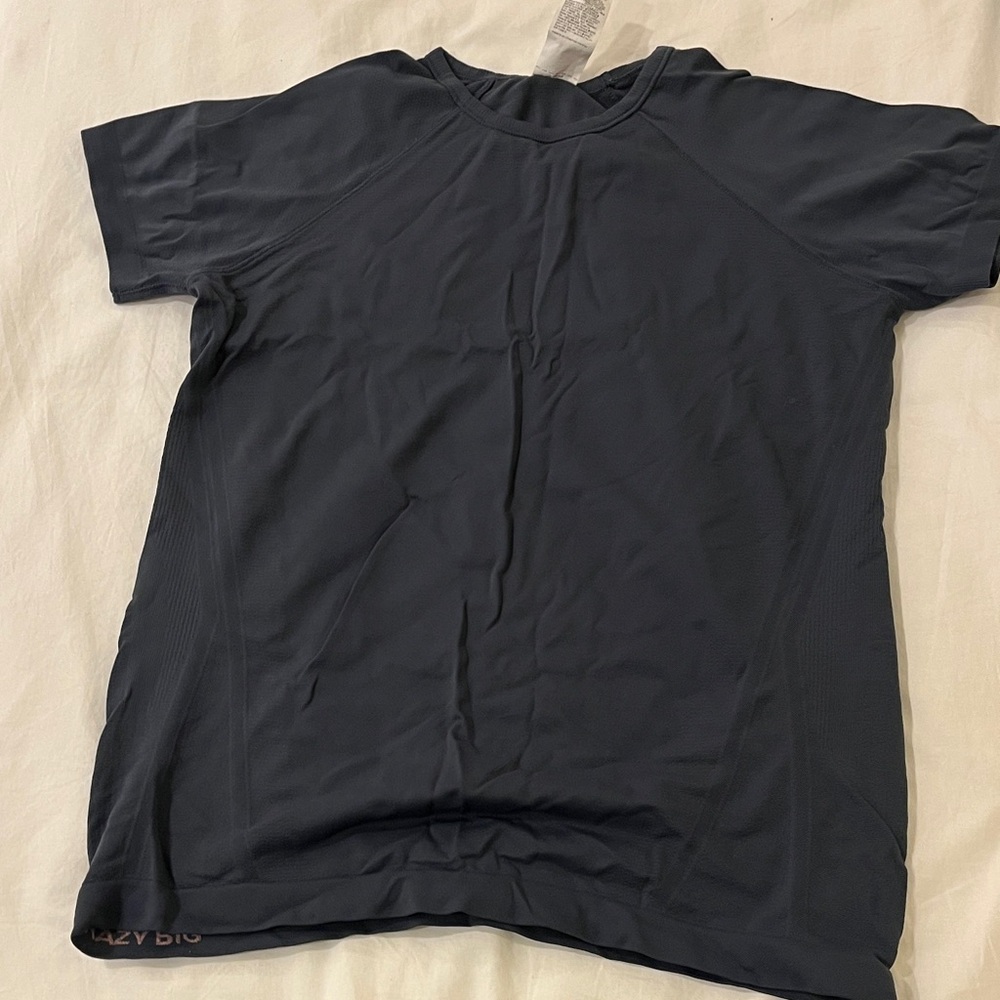 Athleta Girl Navy Athletic shirt